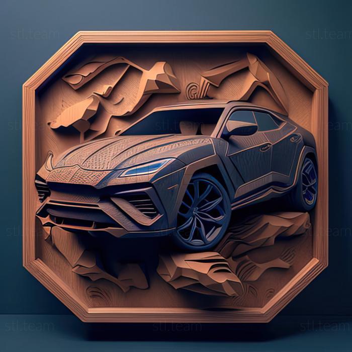 3D модель Lamborghini Urus (STL)